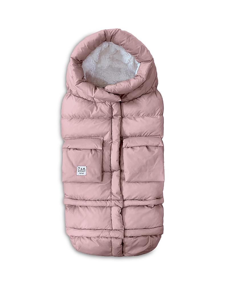 7am Enfant Blanket 212 Evolution Footmuff In Ash Rose