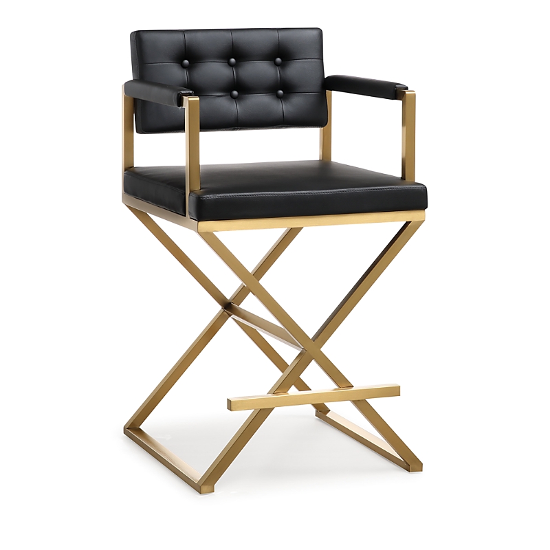 Tov Furniture Director Steel Counter Stool