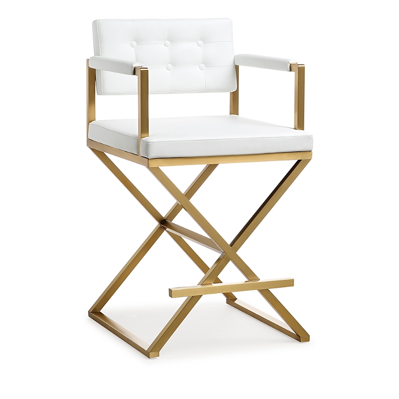 Tov Furniture Director Steel Counter Stool
