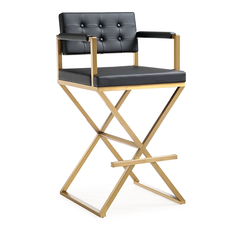 Tov Furniture Director Steel Barstool