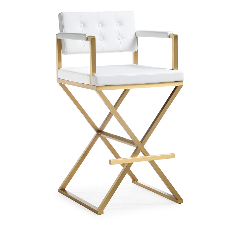 Tov Furniture Director Steel Barstool
