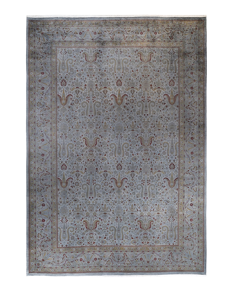 Bloomingdale's Fine Vibrance M1484 Area Rug, 10'1 X 14'5 In Gray