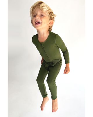 Unisex Evergreen Convertible Footie - Baby