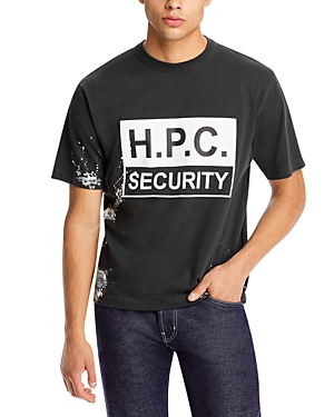 Heron Preston Logo Graphic Tee In Black White