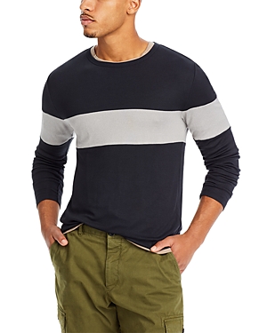 Theory Contrast Stripe Sweater