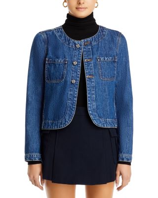 Derek Lam 10 Crosby Mimi Indoor Denim Jacket | Bloomingdale's Women