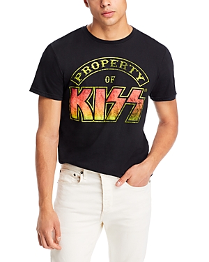Philcos Kiss Road Show Cotton Graphic Tee In Black