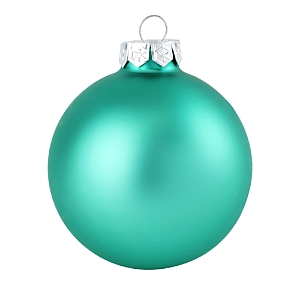 The Whitehurst Company, Llc Kids' The Whitehurst Company Ball Ornaments, Set Of 8 In Turquoise