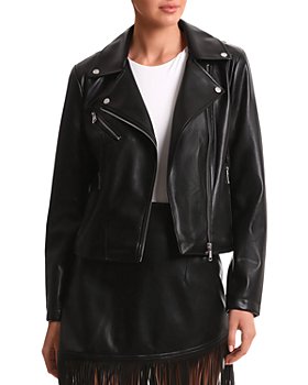 Michael Stars Enzo Faux Leather Jacket Small / Black