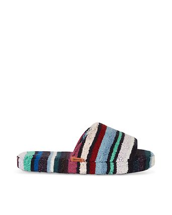 Unisex Chandler Metallic Stripe Slippers