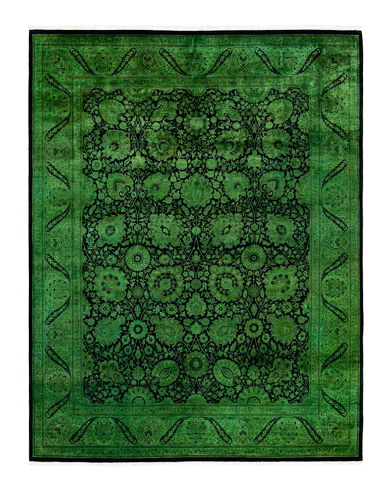 Bloomingdale's Fine Vibrance M1456 Area Rug, 8'1 X 10'6 In Black