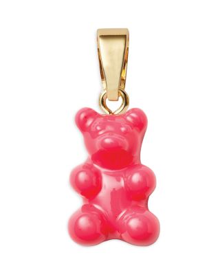 Crystal Haze Jewelry Nostalgia Bear Pendant in 18K Gold Plated
