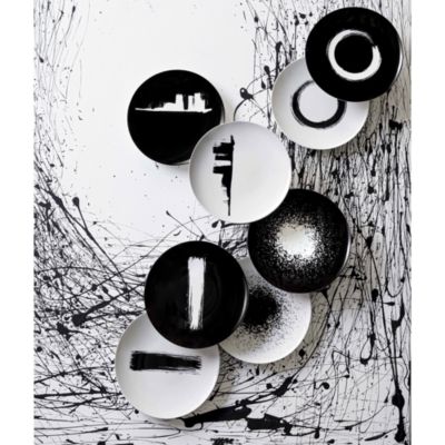 Arty Creation Gift Boxed Round Plates, Set of 6