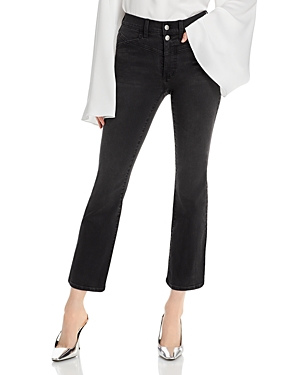 MADEWELL HIGH RISE ANKLE FLARE LEG JEANS IN BECKLEY WASH