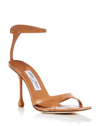 70%オフセールJIMMY CHIOO IXIA PATENT SANDAL Jimmy Choo Ixia 95mm Patent Leather Sandals | Black | FARFETCH
