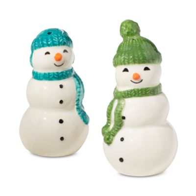 Balsam Lane Snowman Salt &amp; Pepper Set