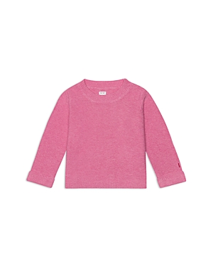 1212 Girls' Garter Stitch Sweater - Little Kid In Malibu Pink