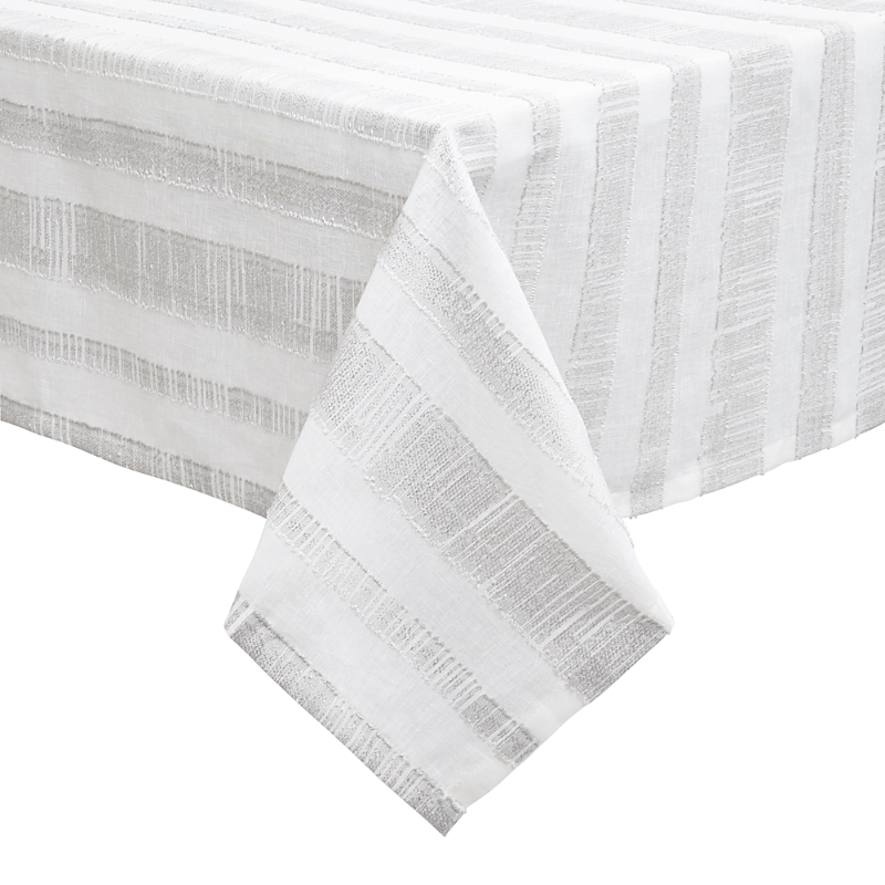 Mode Living Seville Tablecloth, 90 Round In White