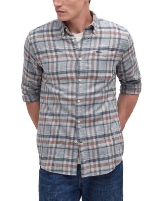 Barbour Eddleston Brushed Cotton Tailored Fit Button Down Shirt Bloomingdale s