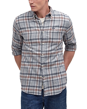 Barbour Eddleston Brushed Cotton Tailored Fit Button Down Shirt