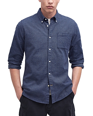 Barbour Bannock Brushed Cotton Tailored Fit Button Down Shirt