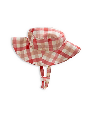 Pehr Unisex Checkmate Bucket Hat - Baby In Tomato