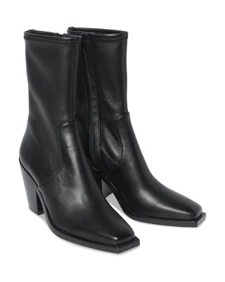 Women's Reese Square Toe High Heel Booties