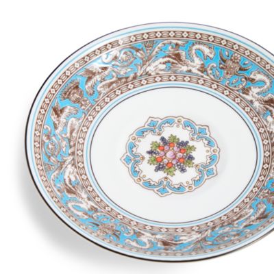 Florentine Turquoise Teacup & Saucer 4-Piece Set