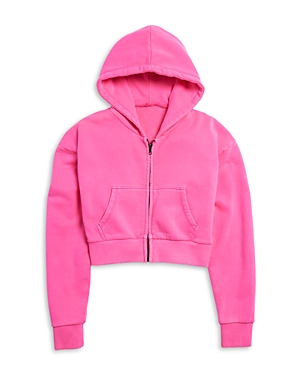 Katiejnyc Girls' Dylan Gummy Bears Zip Hoodie - Big Kid In Neon Pink