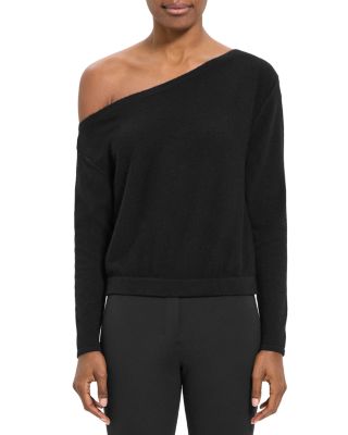 Theory one shoulder sweater sale