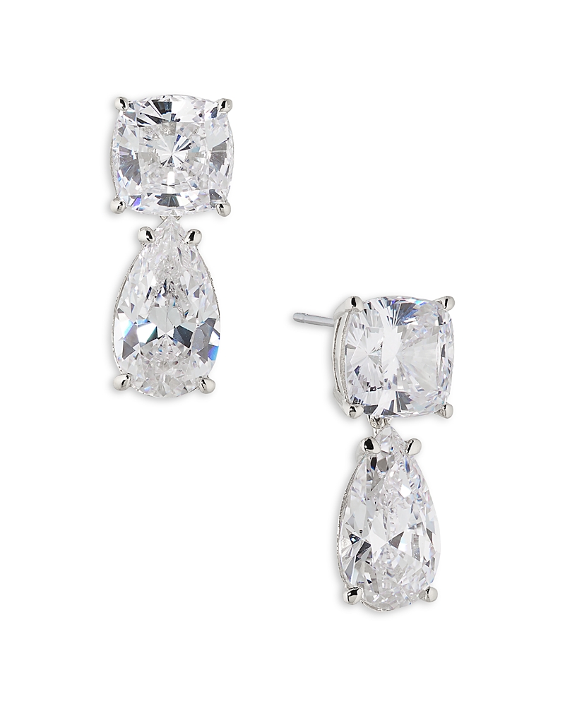 NADRI ROCKSTARS MIXED CUBIC ZIRCONIA DROP EARRINGS