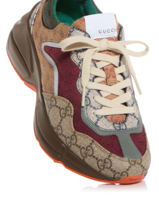 Gucci Women's GG Rhyton Low Top Sneakers Bloomingdale's