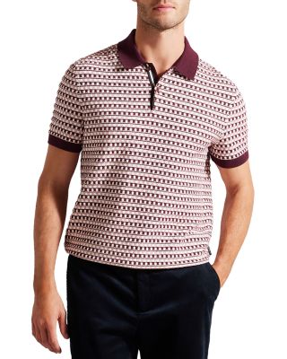 Cotton-blend polo shirt