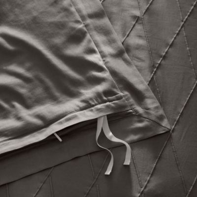 Reserve Lattice Duvet Cover Set, Full Queen