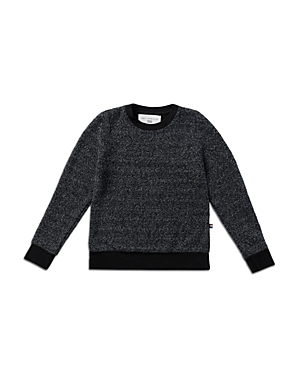 Sol Angeles Unisex Brushed Boucle Sweatshirt - Little Kid, Big Kid In Black