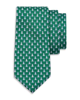 Ferragamo Dog Print Silk Classic Tie Bloomingdale s