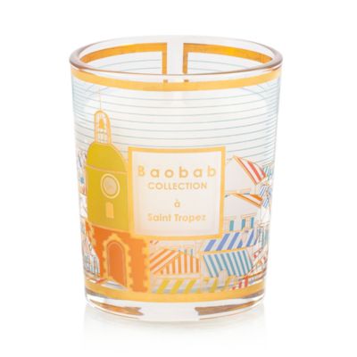 Trio of Travel Candles: Brussels-Roma-Saint Tropez