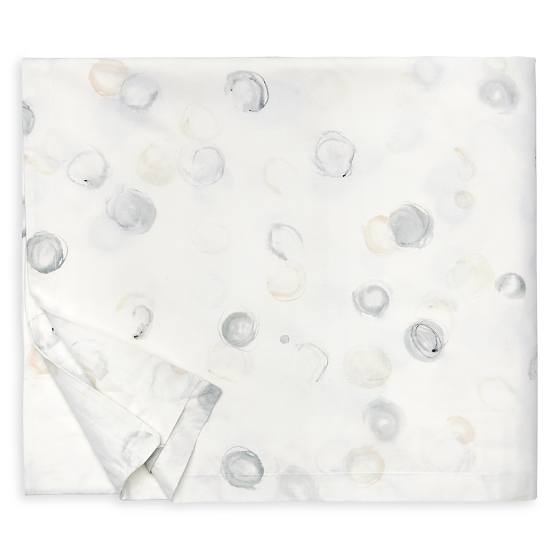 Sferra Punti Duvet Cover, Twin In Platinum