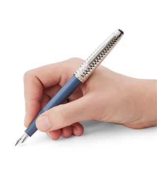 Meisterst&uuml;ck Glacier Blue Precious Resin Dou&eacute; Fountain Pen