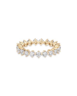 Adina Reyter - 14K Yellow Gold Premier Amigos Diamond Rounds Eternity Ring