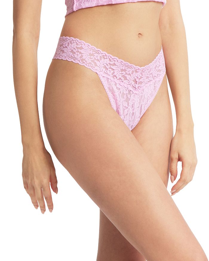 Hanky Panky Original-rise Thong In Cotton Candy