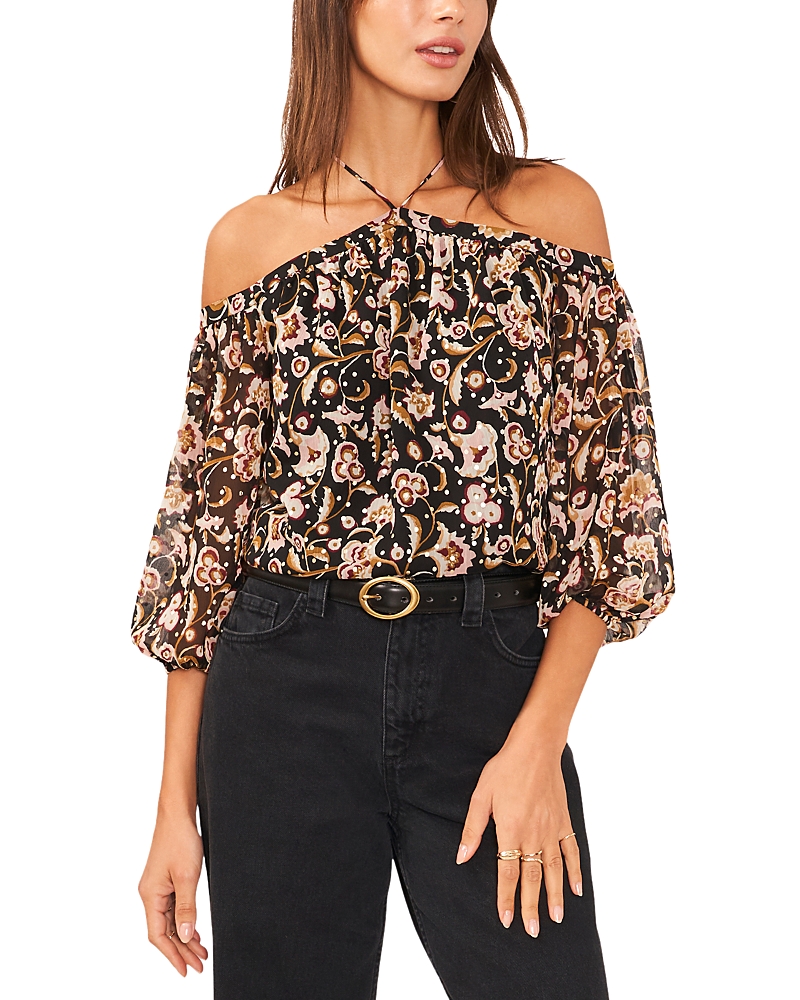 1.state Cold-shoulder Blouse