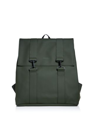 Men's Faux Leather Backpack