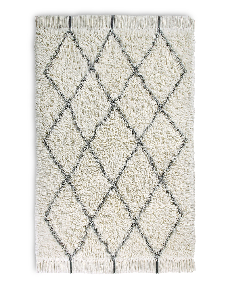 Lorena Canals Berber Washable Wool Rug In Natural/ivory