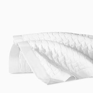 Sferra Sampietrini Cotton Quilt, Full/queen In White