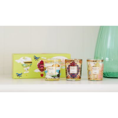 Trio of Travel Candles: Rio-Mexico-Miami