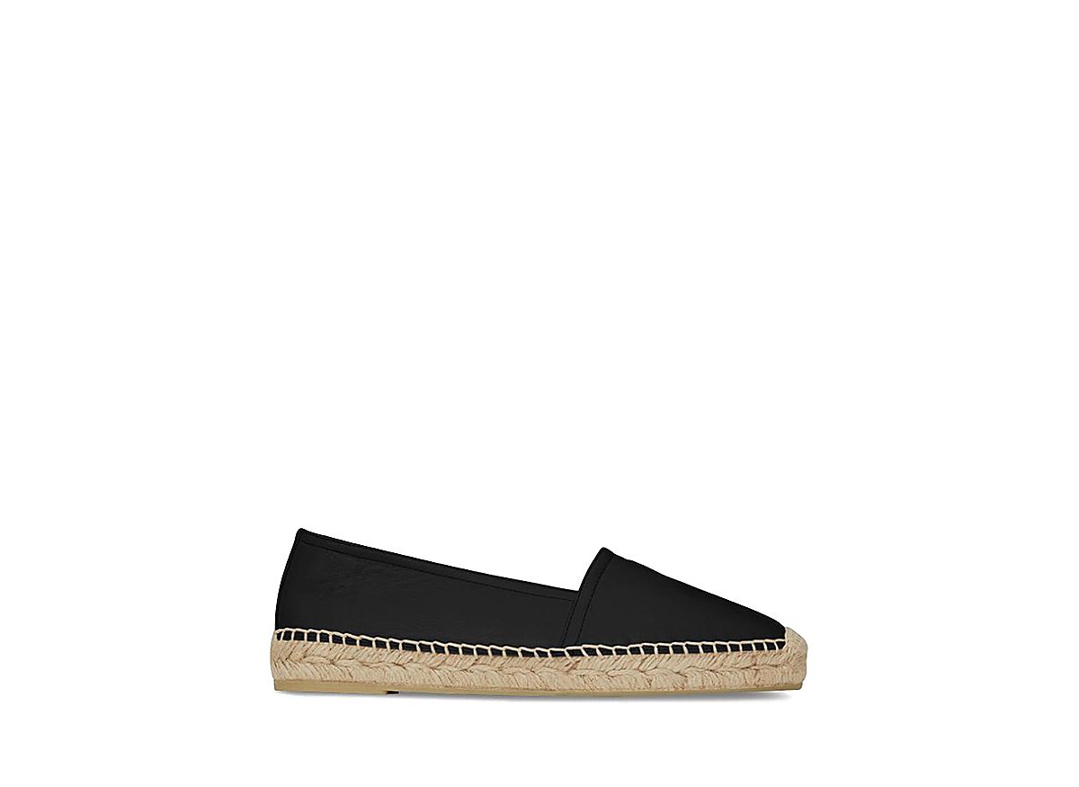 Saint Laurent Women's Monogram Flat Espadrilles