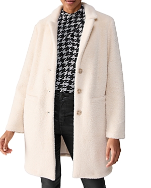 Shop Sanctuary Hometown Faux Fur Jacket In Toasted Marshmallow