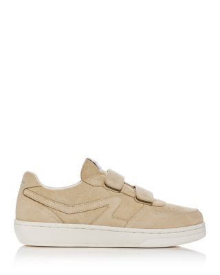 Women's Retro Court Suede Strap Low Top Sneakers