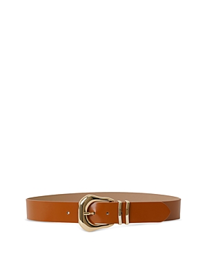 Shop B-low The Belt Coda Mod Women's Leather Belt In Brown/gold